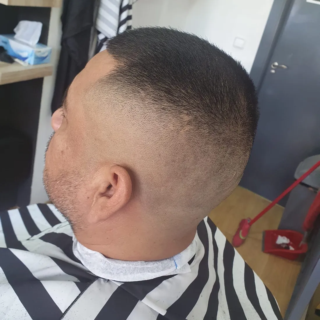 Skin fade muy limpio — Norden Barber Cuenca